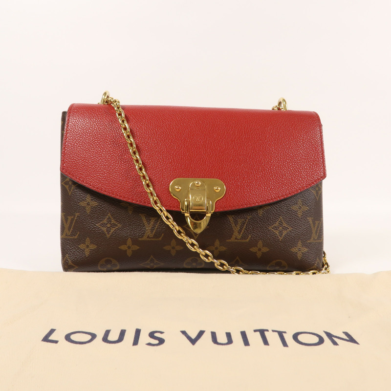 LOUIS VUITTON Monogram Saint Placide金扣肩背袋-13