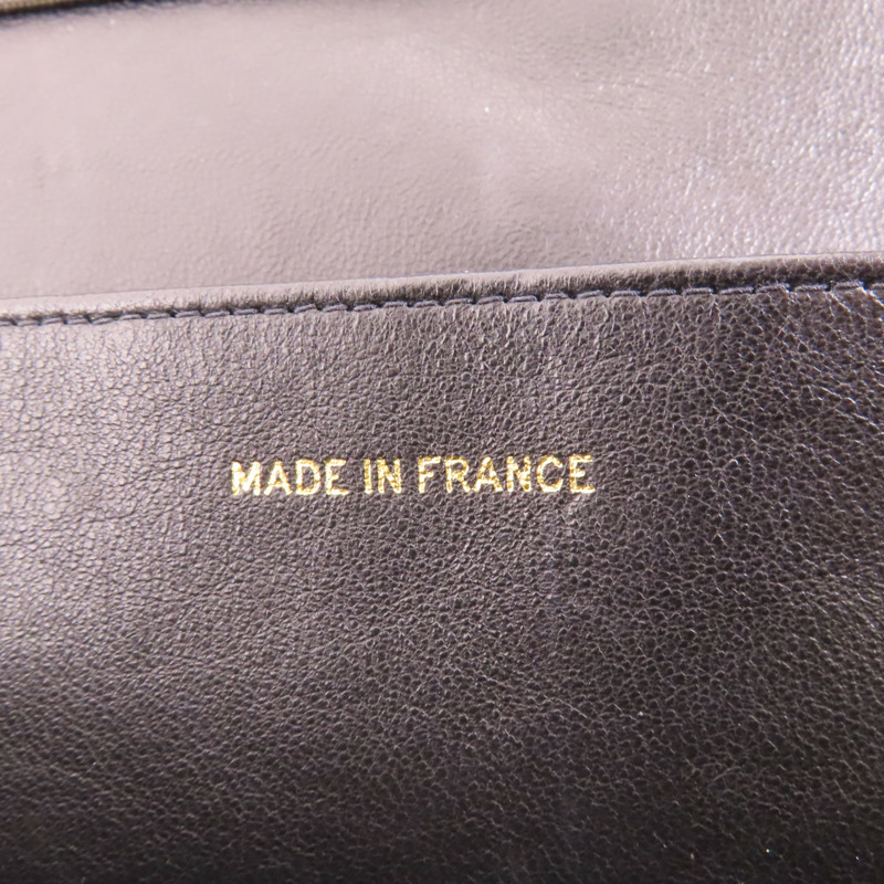 CHANEL 帆布Tote Bag金扣肩背袋-7
