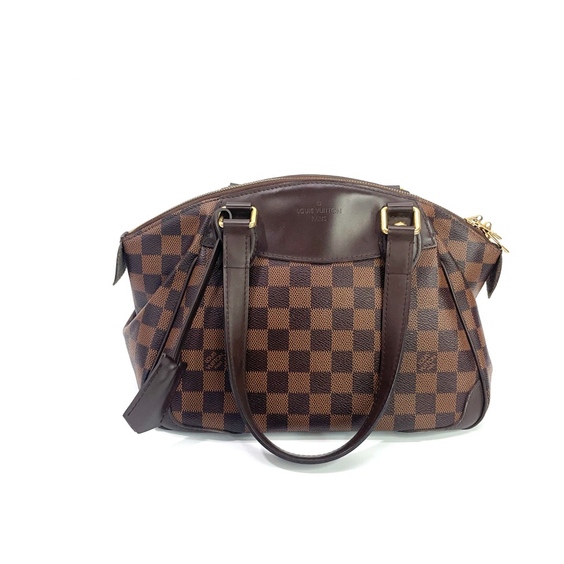 LV 咖棋盤格Damier Verona手提包 N41117-0