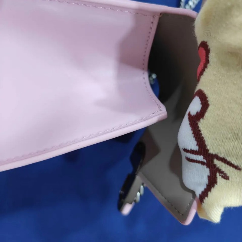 Marc Jobs 牛皮粉紅小包-11
