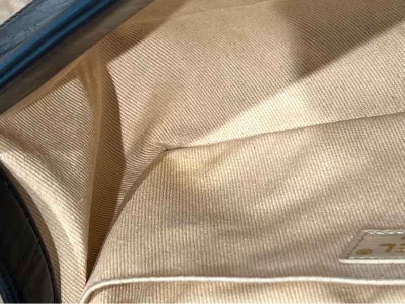 全配🈶️購證❤️ 香奈兒 #黑金 #leboy #boy25  #油臘牛皮 +復古金釦 中號-31