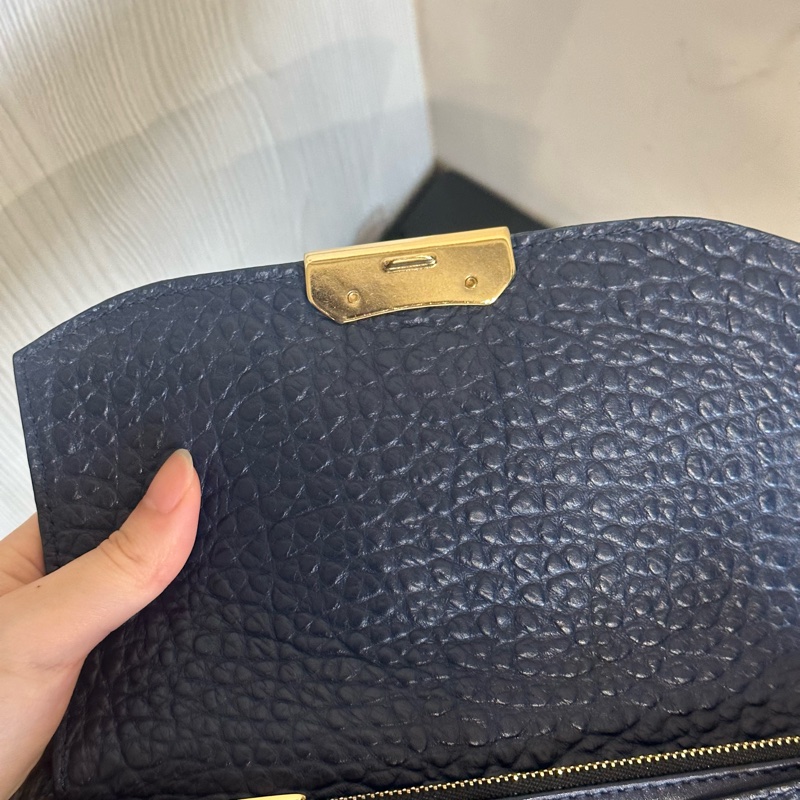 99新🈶️吊牌❤️ burberry #皇家藍 #荔枝牛皮 #woc #鏈條包-8