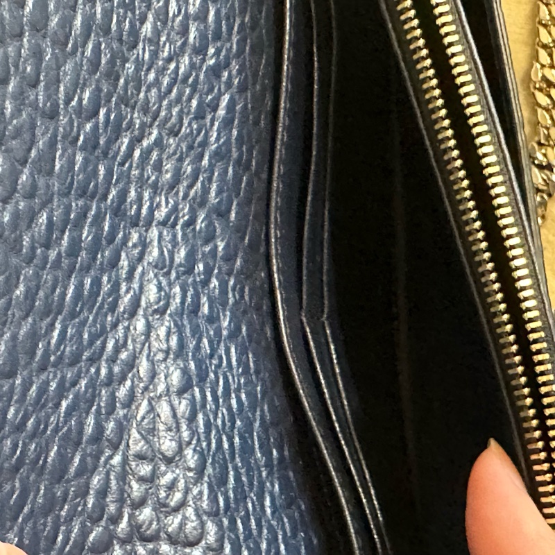 99新🈶️吊牌❤️ burberry #皇家藍 #荔枝牛皮 #woc #鏈條包-12