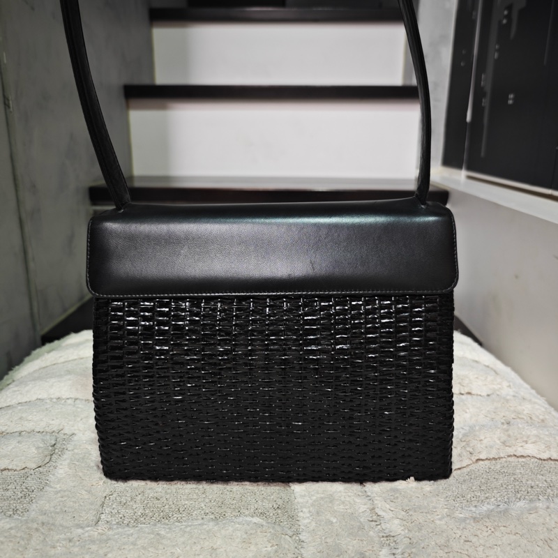 玩家必收 ChanelVintage特殊工藝藤編包 卡標齊-12