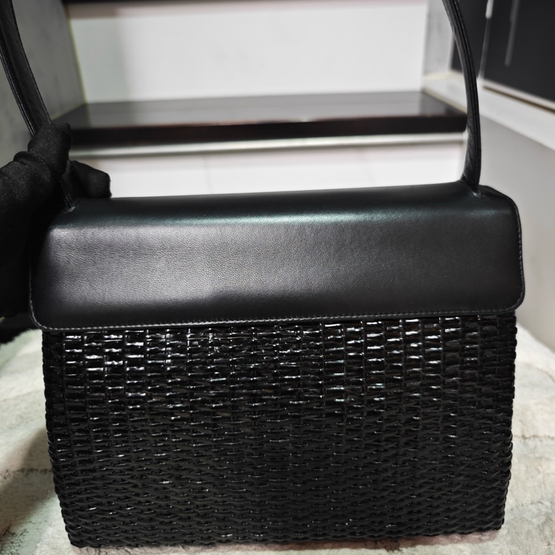 玩家必收 ChanelVintage特殊工藝藤編包 卡標齊-30