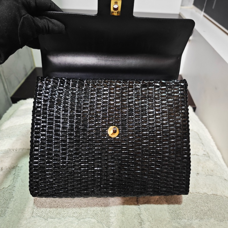 玩家必收 ChanelVintage特殊工藝藤編包 卡標齊-36
