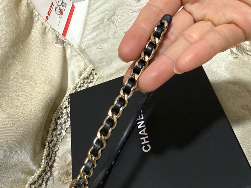 香奈兒 皮穿鍊髮箍 香奈兒髮箍 Chanel髮飾-6
