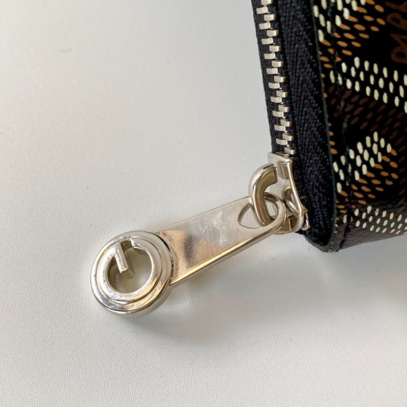 GOYARD MATIGNON WALLET GM 黑色 12卡 拉鍊 長夾-2