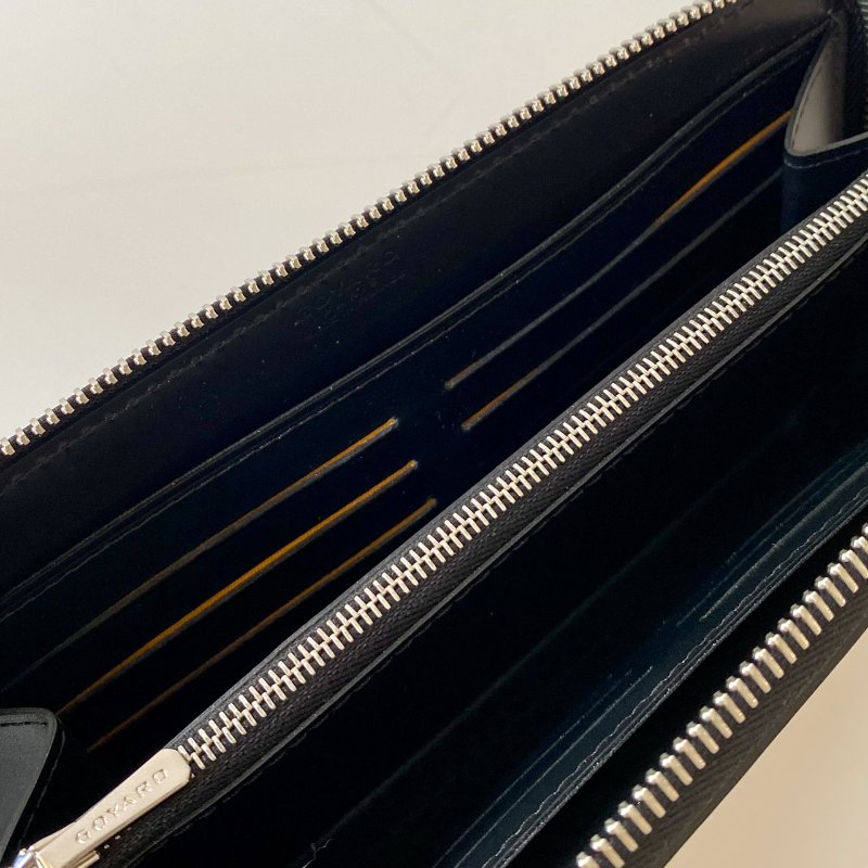 GOYARD MATIGNON WALLET GM 黑色 12卡 拉鍊 長夾-6