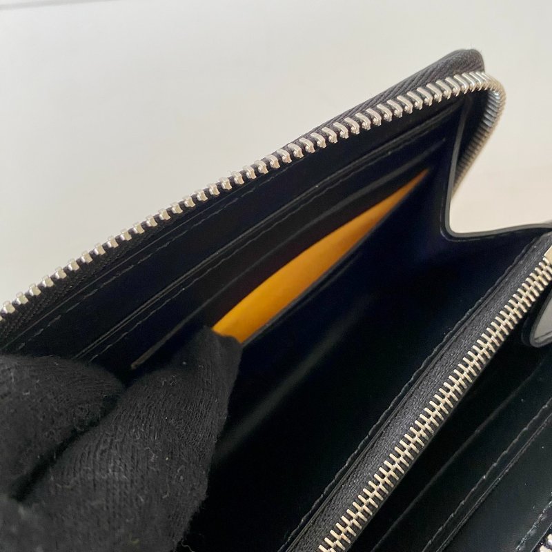 GOYARD MATIGNON WALLET GM 黑色 12卡 拉鍊 長夾-9