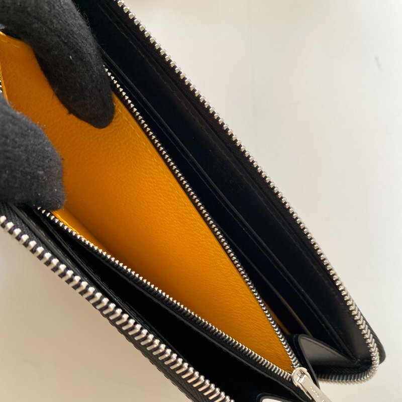 GOYARD MATIGNON WALLET GM 黑色 12卡 拉鍊 長夾-10