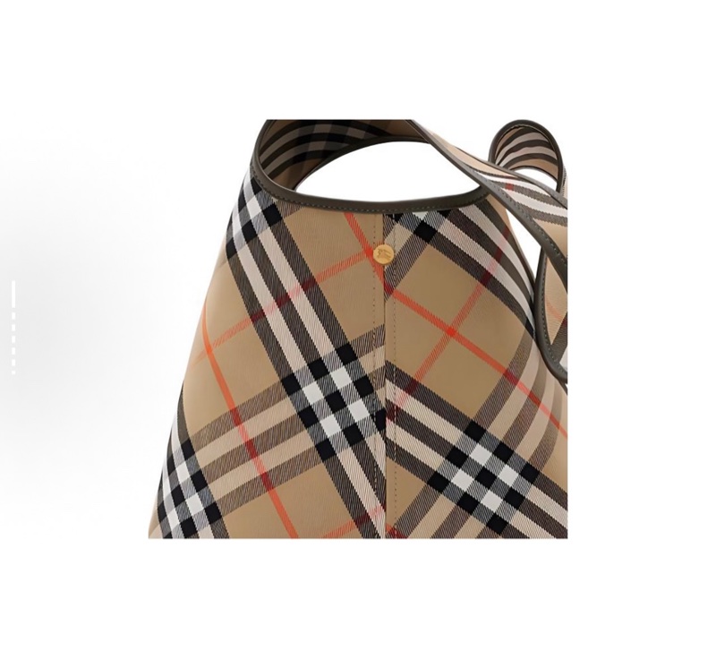 Burberry博柏利 按扣閉合可拆卸小袋 Hobo 小號-7