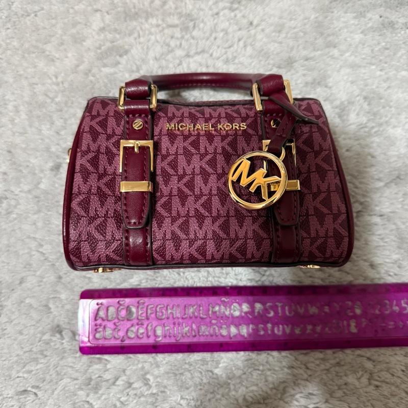 CC蕾夢🍋《超值二手商品》 MICHAEL KORS 正品 手拿包 波士頓包 背帶可拆可調(含原廠防塵袋)**誠可議-5