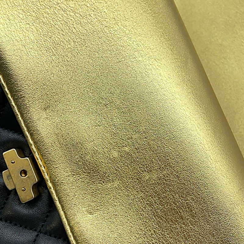 香奈兒鏈單肩包 Matelasse Coco Mark 小羊皮 A57276 CHANEL 2way 黑金-12