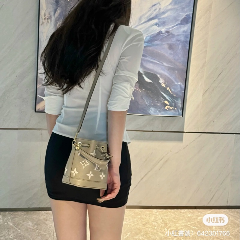LV Nano Noe 大象灰水桶（晶片款） 可斜背肩背手提～-1