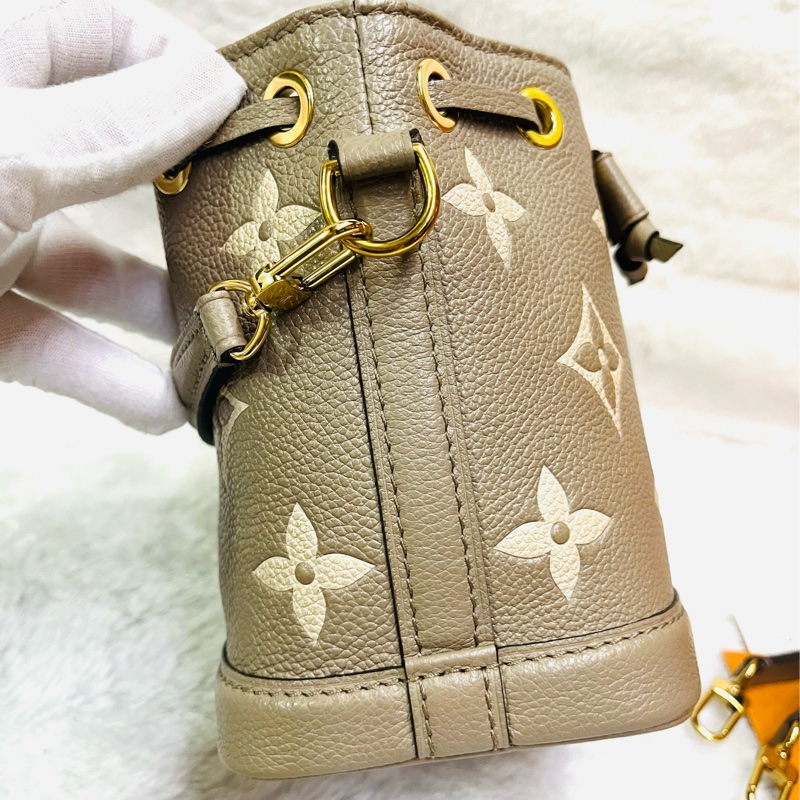 LV Nano Noe 大象灰水桶（晶片款） 可斜背肩背手提～-8