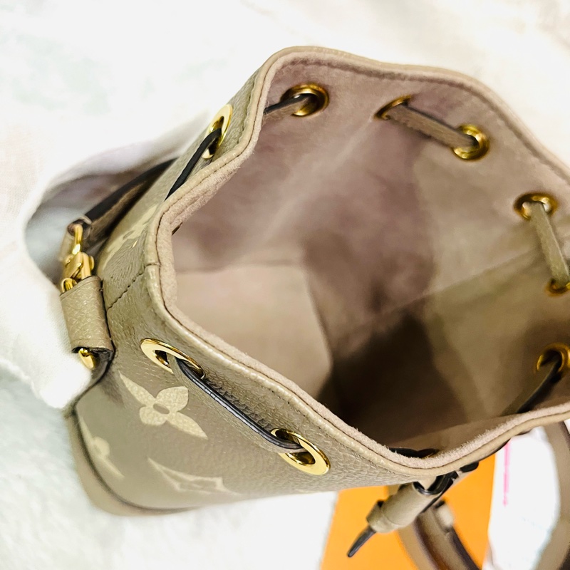 LV Nano Noe 大象灰水桶（晶片款） 可斜背肩背手提～-11