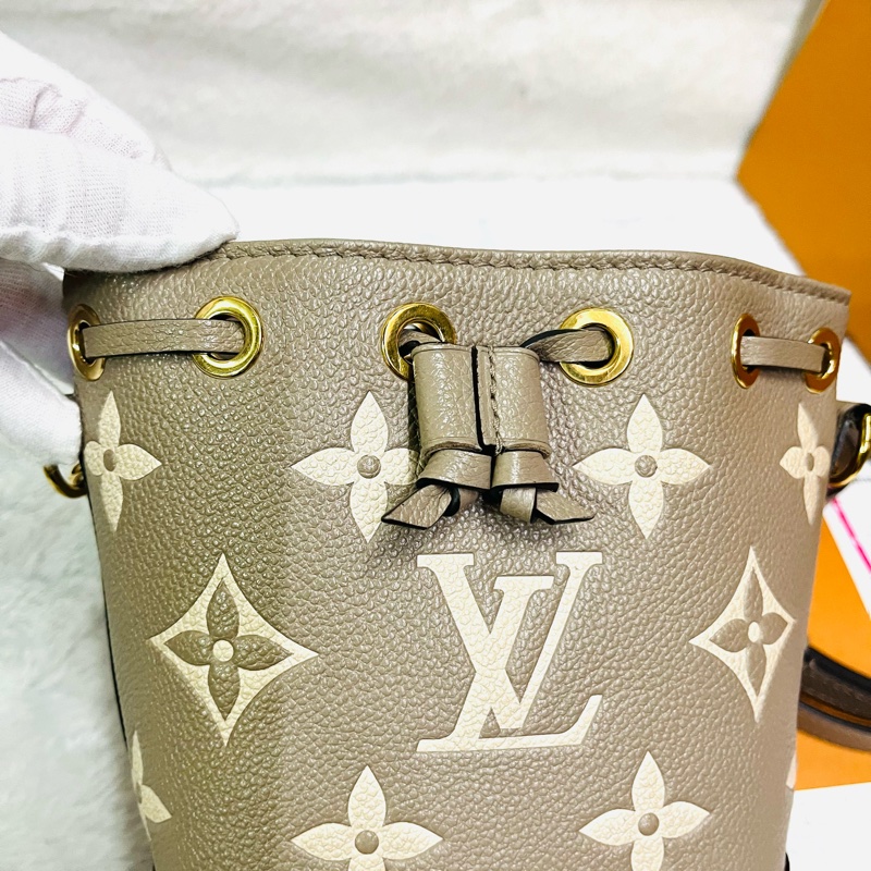 LV Nano Noe 大象灰水桶（晶片款） 可斜背肩背手提～-15