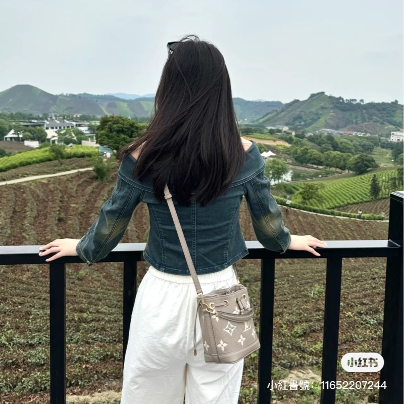 LV Nano Noe 大象灰水桶（晶片款） 可斜背肩背手提～-30