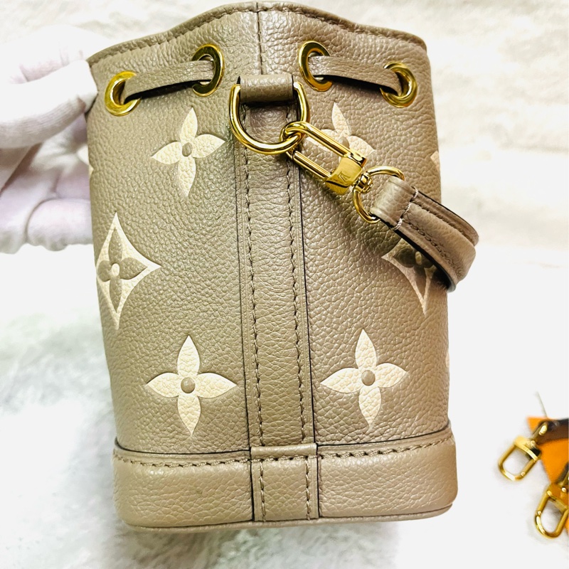 LV Nano Noe 大象灰水桶（晶片款） 可斜背肩背手提～-37