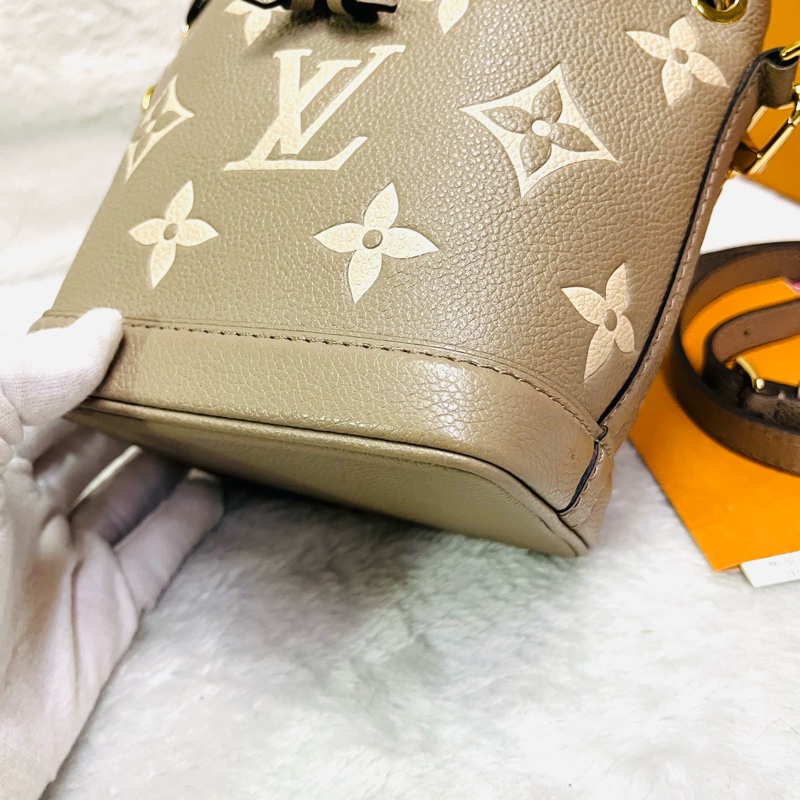 LV Nano Noe 大象灰水桶（晶片款） 可斜背肩背手提～-43