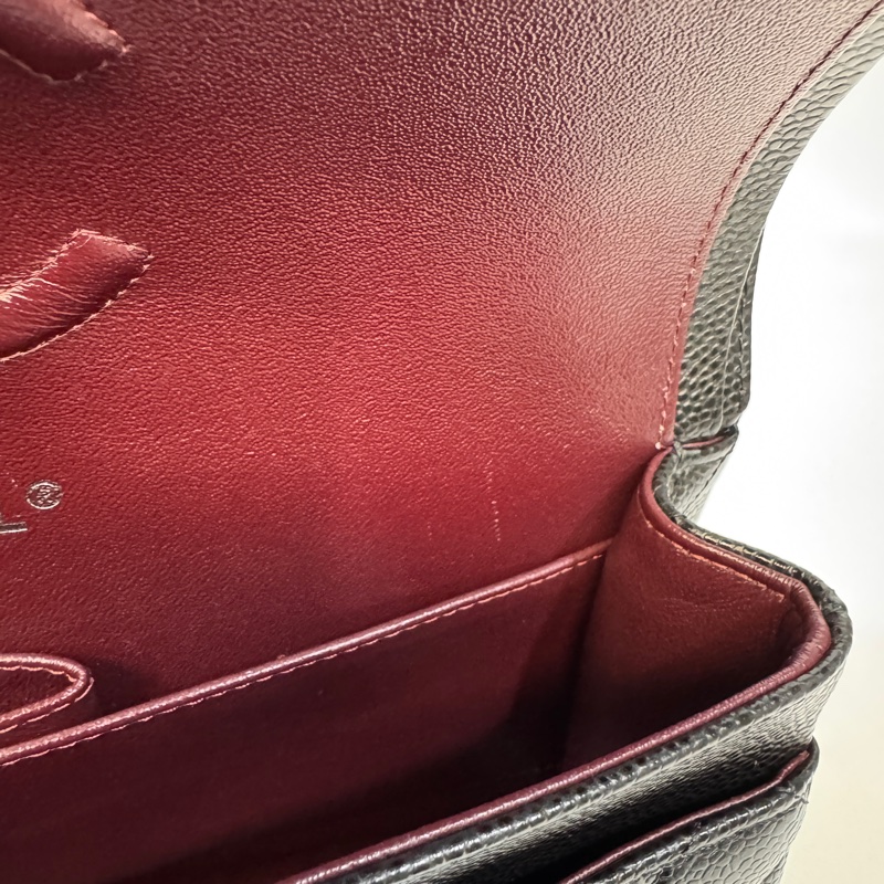 CHANEL黑銀荔枝皮coco25 A01112-11