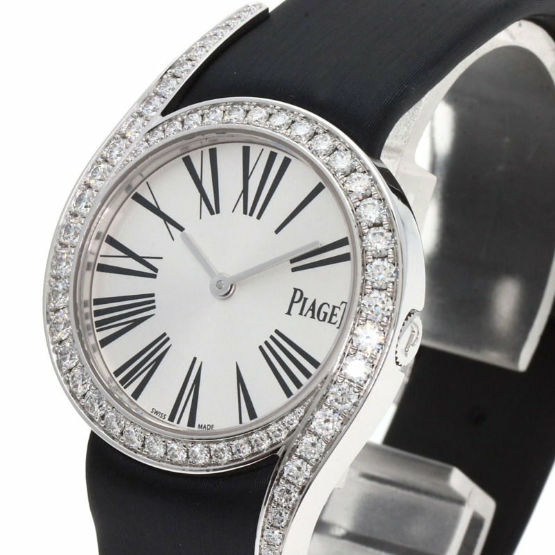 伯爵 G0A38160 Limelight Gala 31mm 腕錶 18K 白金 皮革 女款腕錶 PIAGET-2