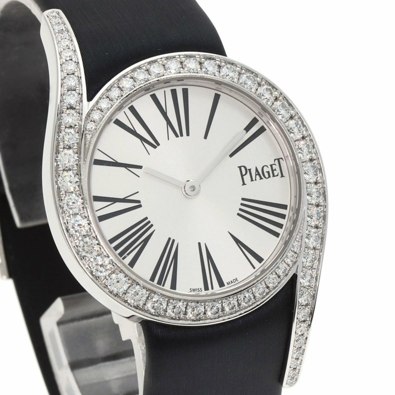 伯爵 G0A38160 Limelight Gala 31mm 腕錶 18K 白金 皮革 女款腕錶 PIAGET-3