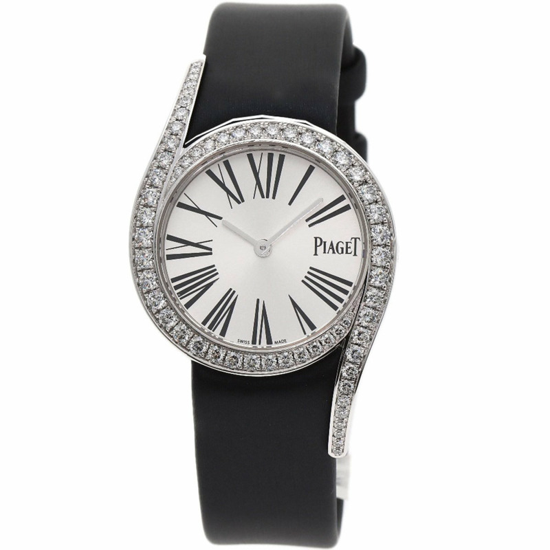 伯爵 G0A38160 Limelight Gala 31mm 腕錶 18K 白金 皮革 女款腕錶 PIAGET-10