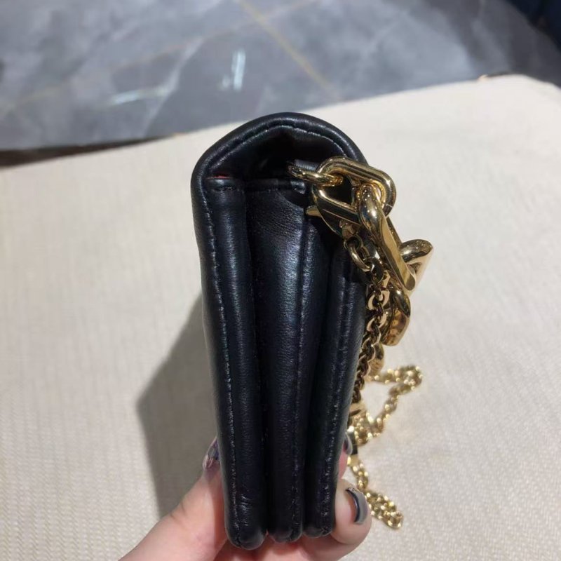 LV 黑色牛皮 coussin mini 13*10cm 98新配件塵袋-3