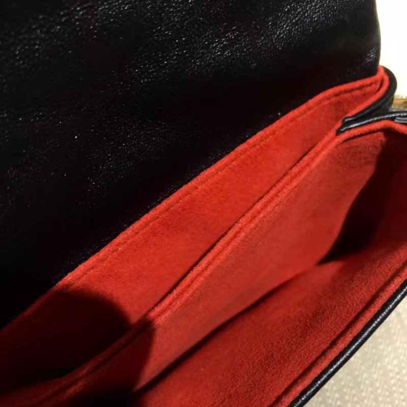 LV 黑色牛皮 coussin mini 13*10cm 98新配件塵袋-7