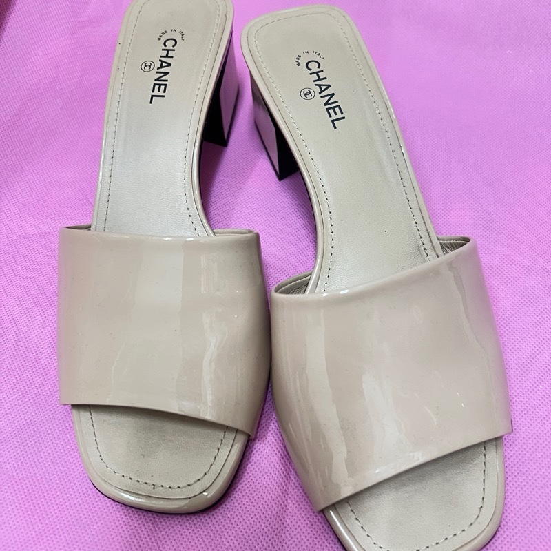 chanel 香奈兒涼鞋39號-6