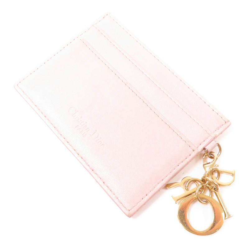 Dior 羊皮皮革Card Case金扣卡片套-4