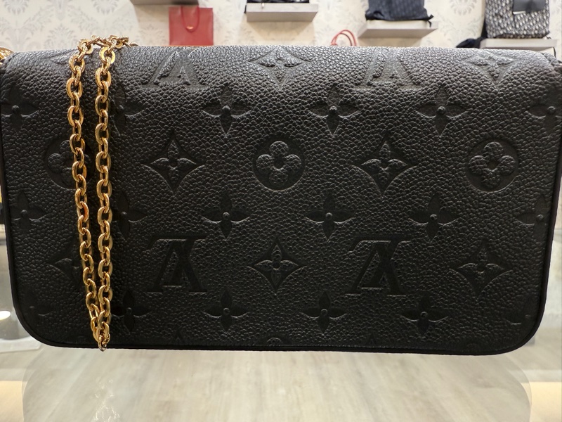 💚 LV pochette felicie 三合一鏈條包 全皮款-3