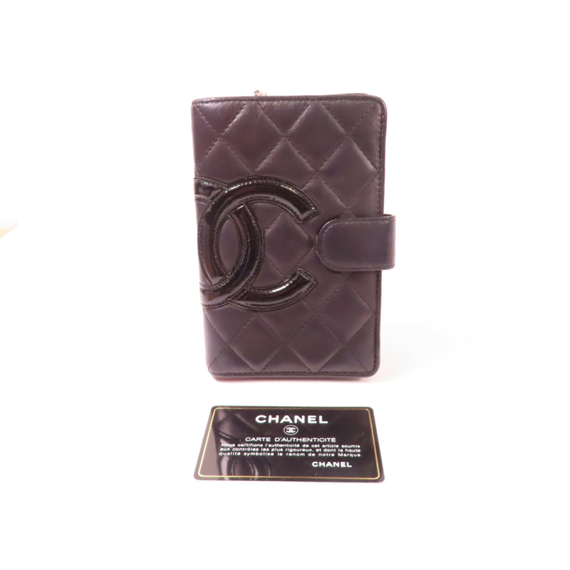 CHANEL 牛皮皮革Combon Wallet錢包-5