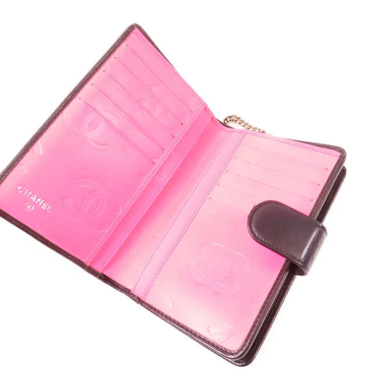 CHANEL 牛皮皮革Combon Wallet錢包-13