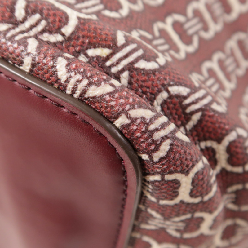 Tory Burch 塗層帆布Tote Bag金扣手挽袋-7