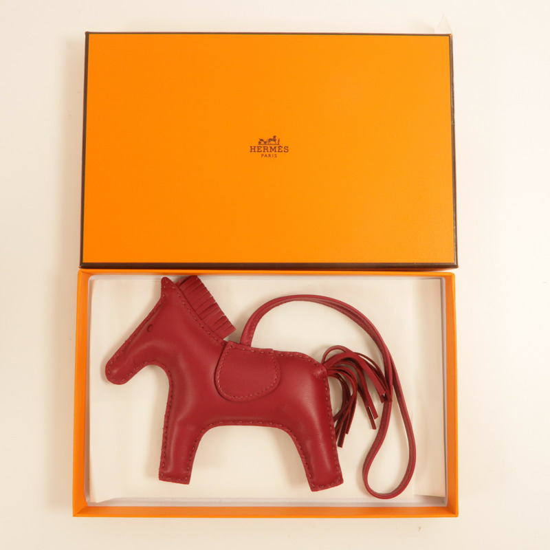 HERMES Swift皮革Rodeo MM掛飾-6