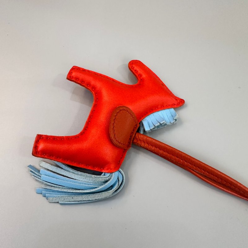 Hermes Rodeo 小馬仔 三拼色 淺藍鬃毛-3