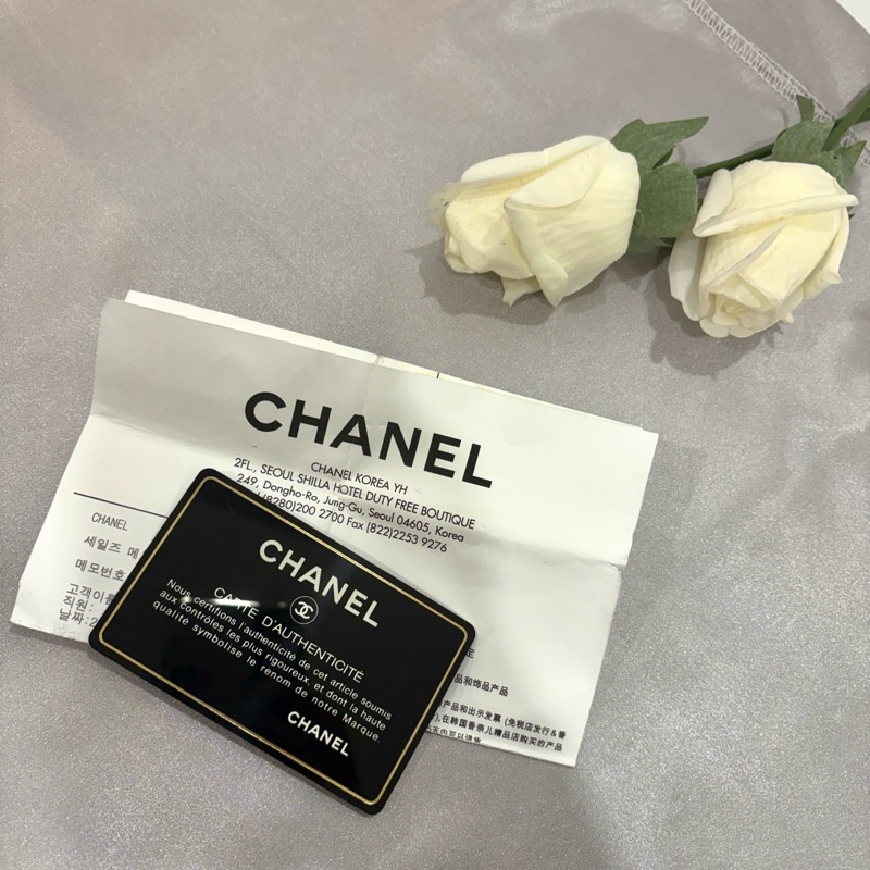 CHANEL 金扣鐵牌牛皮提把鏈條包 黑-10