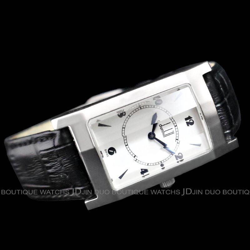 金鐸精品~W483 DUNHILL 登喜路經典三切面系列手動上鍊男用腕錶-1