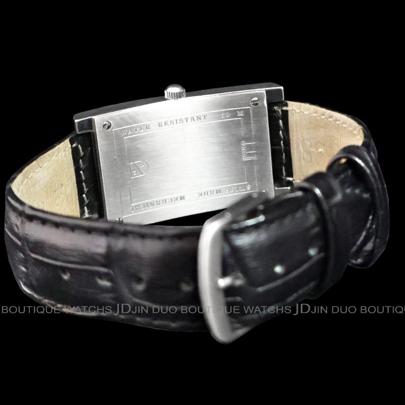 金鐸精品~W483 DUNHILL 登喜路經典三切面系列手動上鍊男用腕錶-2