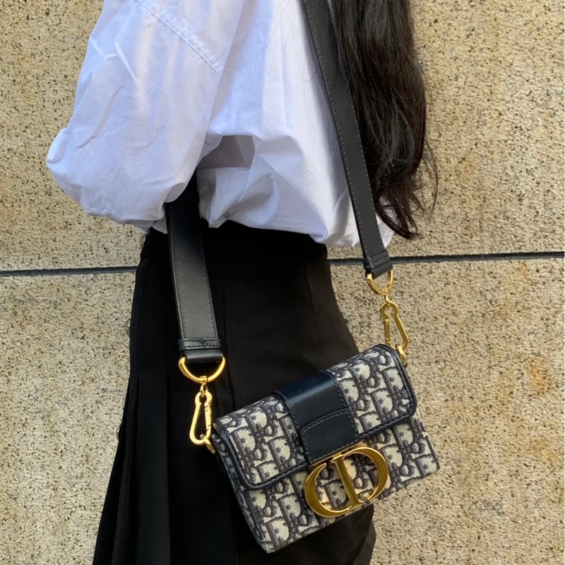 Dior Montaigne 30 mini box 芯片款閒置新🈶保卡 配件齊全✨-3