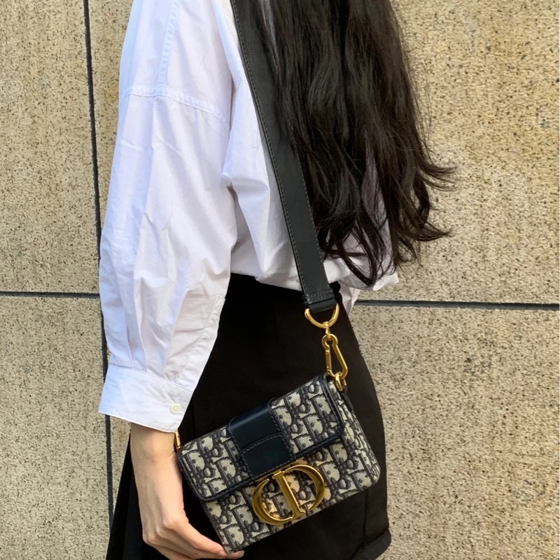 Dior Montaigne 30 mini box 芯片款閒置新🈶保卡 配件齊全✨-10