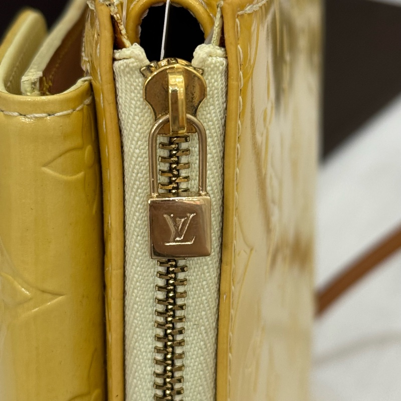 Louis Vuitton 單肩包 Vernis Motte M91059 檸檬黃色-24