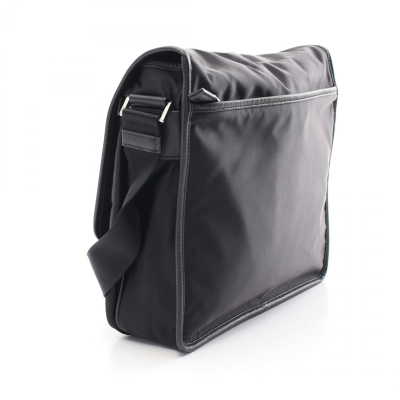 黑色 尼龍 肩背包【PRADA 普拉達】 2VD166-1