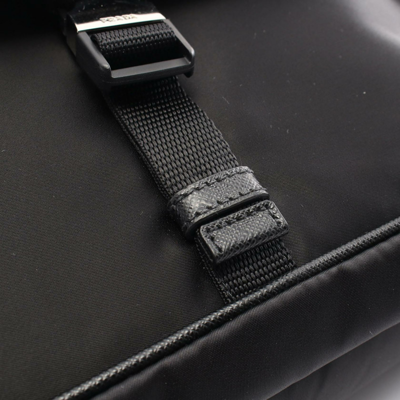 黑色 尼龍 肩背包【PRADA 普拉達】 2VD166-11