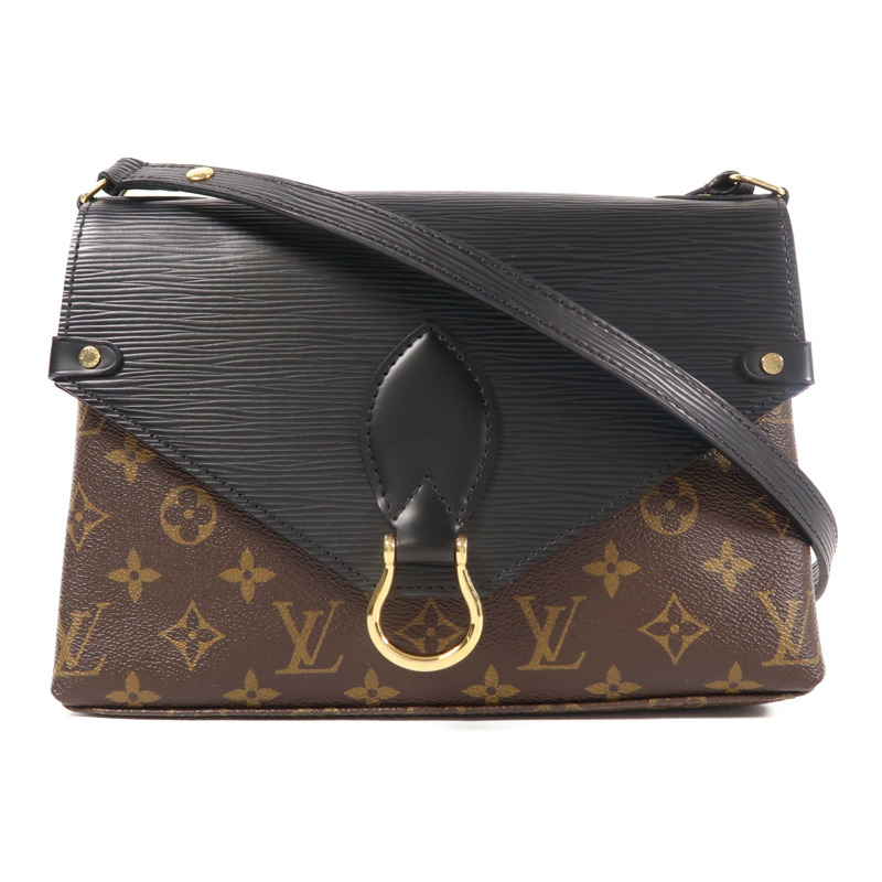 LOUIS VUITTON Monogram/Epi Saint Michel金扣肩背袋-0