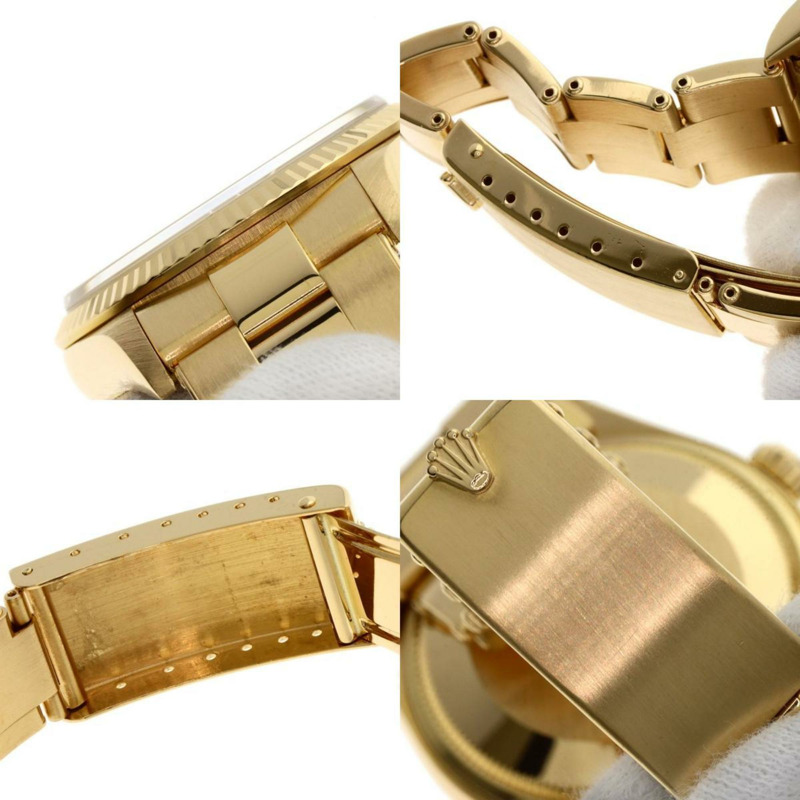 勞力士 14238 蠔式恆動腕錶 18K 黃金 K18YG 男款 ROLEX-6