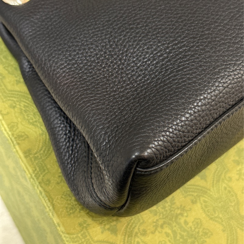 Gucci Soho流蘇荔枝牛皮鏈條斜挎包🈶台灣購證 全配🉑送禮 背帶🉑條 斜背/肩背/手提-22